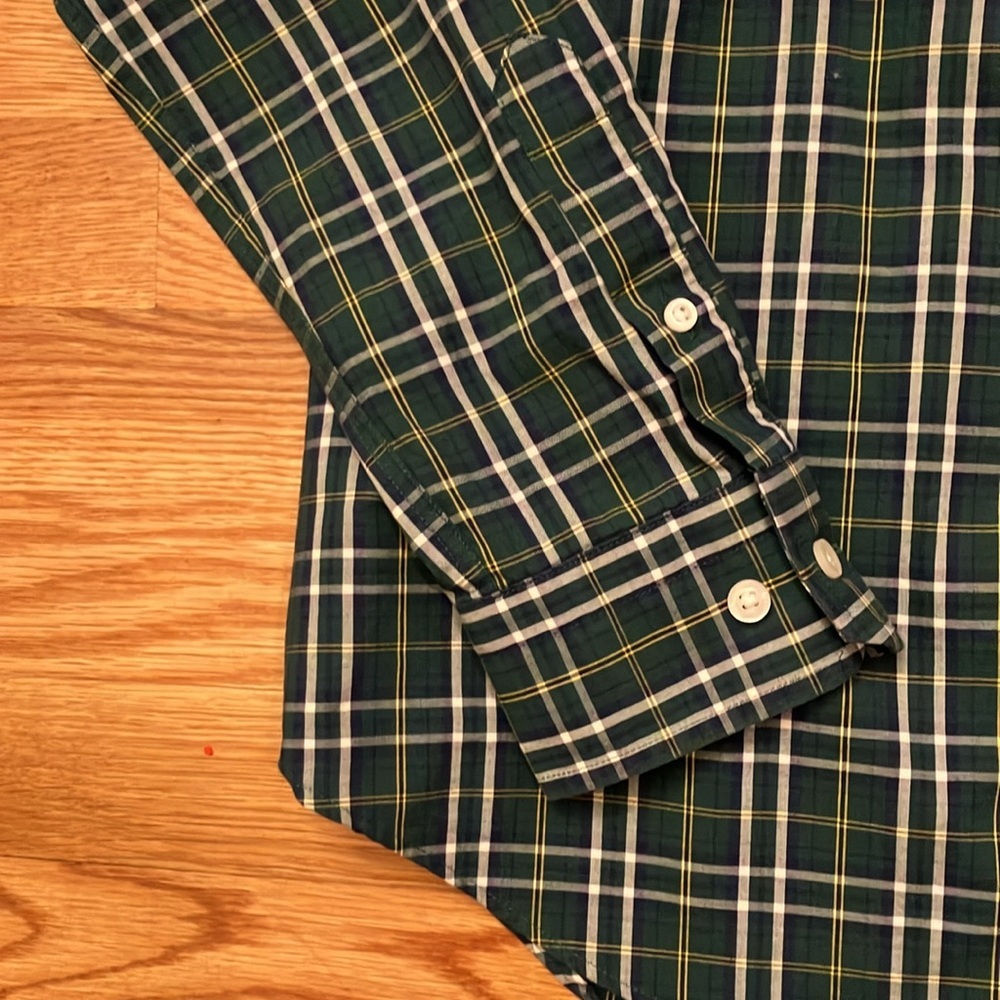 Nautica medium plaid shirt - Picture 4 of 5